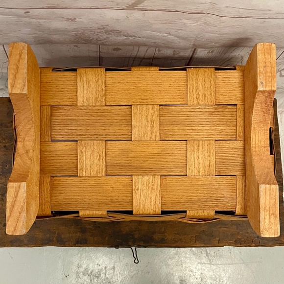 Ivory Soap Commemorative Footed Basket by Peterboro Basket Co. - Picture 9 of 9